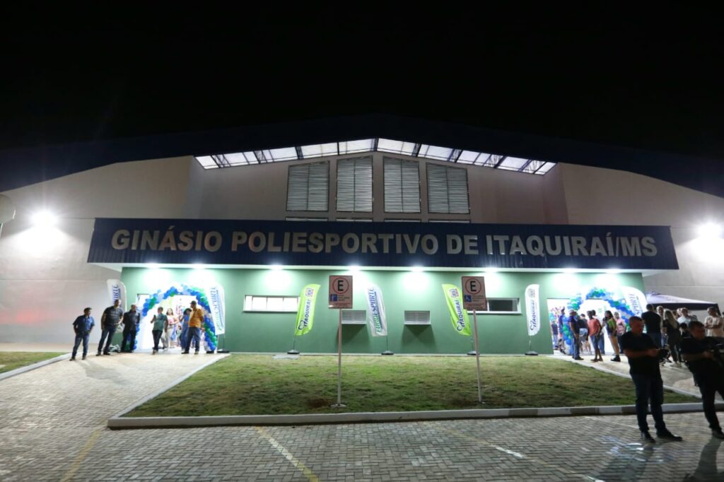 Com infraestrutura, saneamento e esporte, Governo de MS investe mais de R$ 48,6 milhões em Itaquiraí