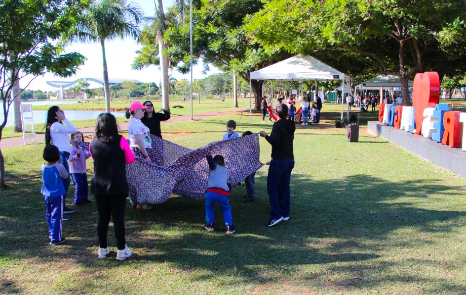 SEMEC encerra 15ª Semana Mundial do Brincar com atividades na Lagoa Maior