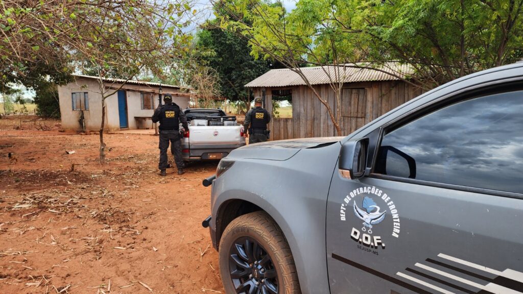 Veículo com mais de meia tonelada de maconha é apreendido pelo DOF no município de Itaquiraí
