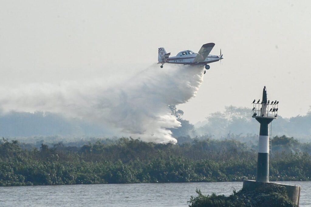 Governo de MS mantém ações permanentes para conter incêndios no Pantanal