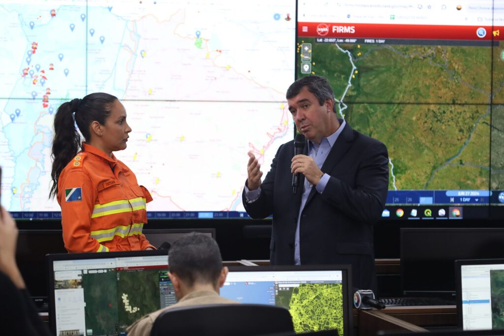 Governo de MS apresenta plataforma que traz mais transparência ao trabalho contra incêndios no Pantanal