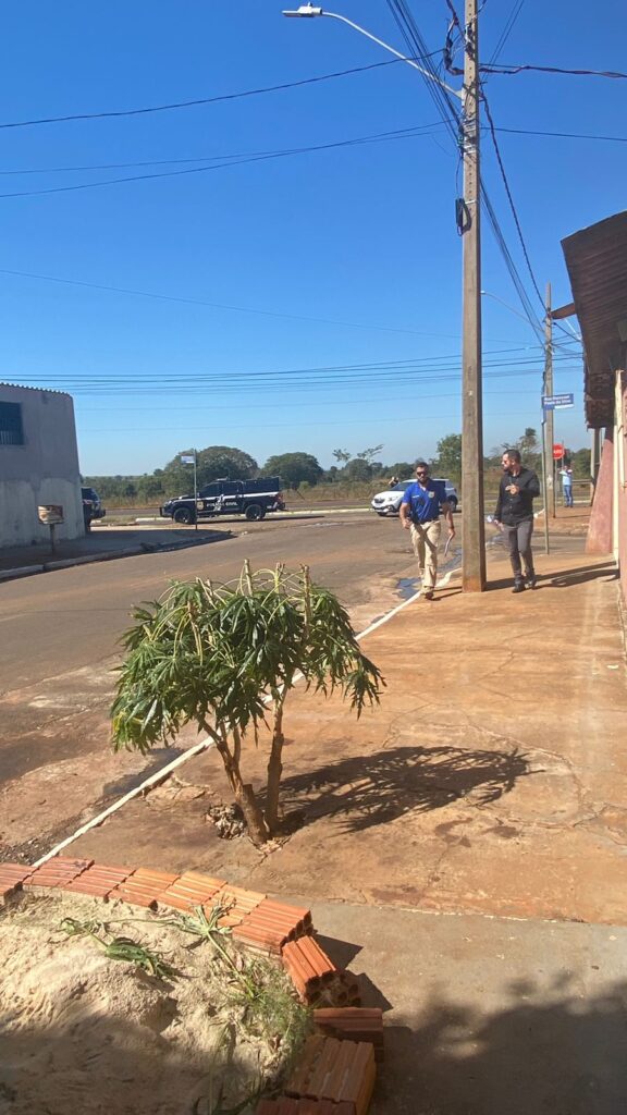 Polícia Civil realiza reprodução simulada de local de crime em Brasilândia