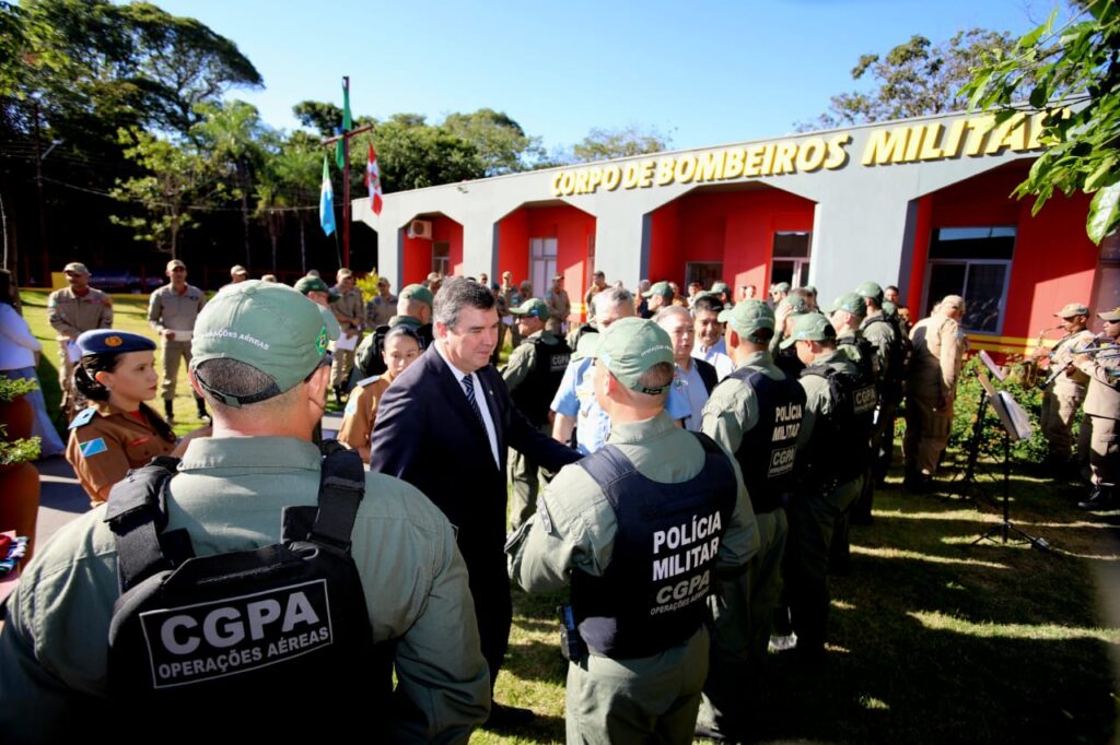 Com importante apoio ao Rio Grande do Sul, Governo de MS reconhece atuação de bombeiros e policiais