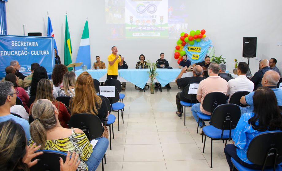 SEMEC realiza o lançamento do Projeto Educar PRF em Três Lagoas