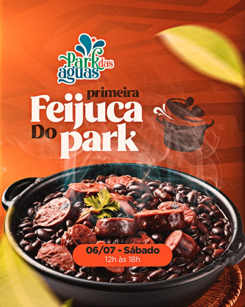 Amanhã tem feijoada do Park das águas em Três Lagoas  