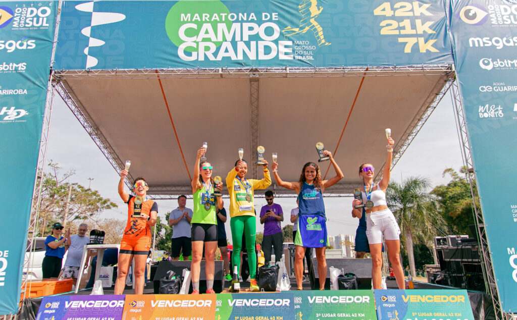 Maratona de Campo Grande reuniu mais de três mil atletas e teve quebra de recordes