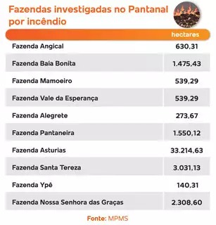 Advogado de Fernandinho Beira-Mar e esposa de ex-presidente de banco são suspeitos de incêndios no Pantanal
