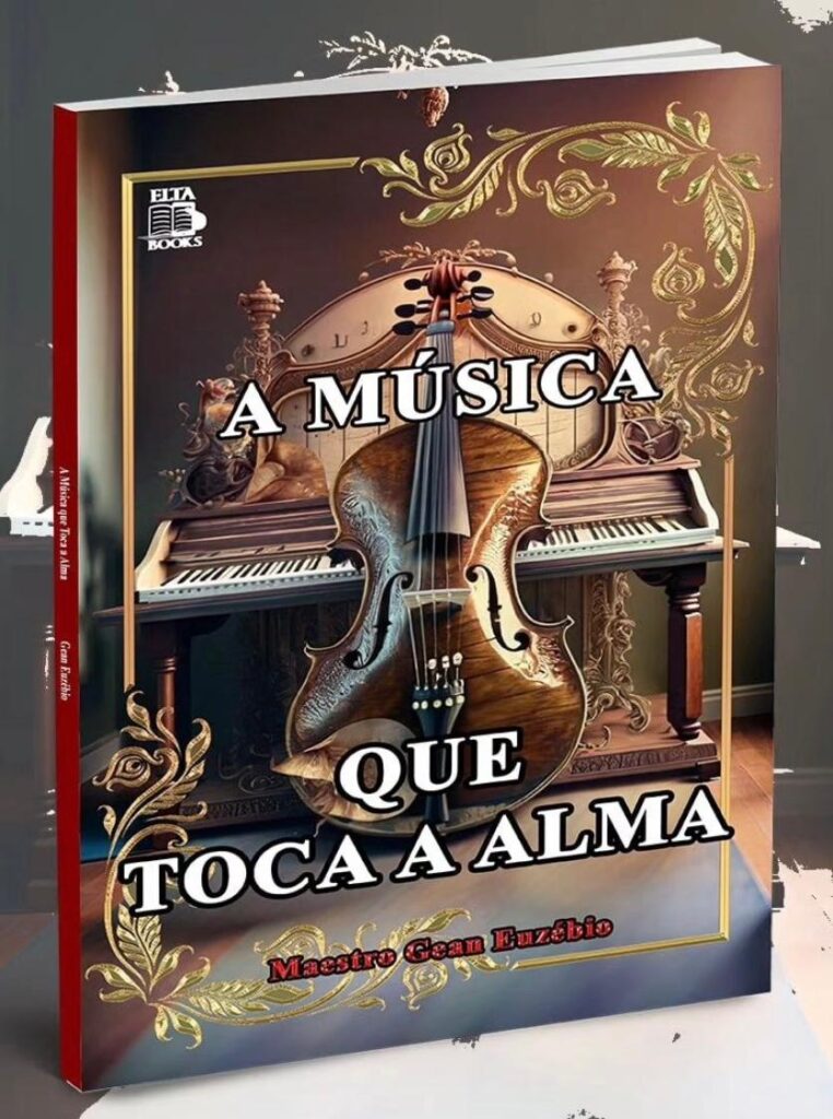 Músico de Ivinhema, Gean Euzébio lança o livro "A Música que Toca a Alma" este mês em Nova Andradina