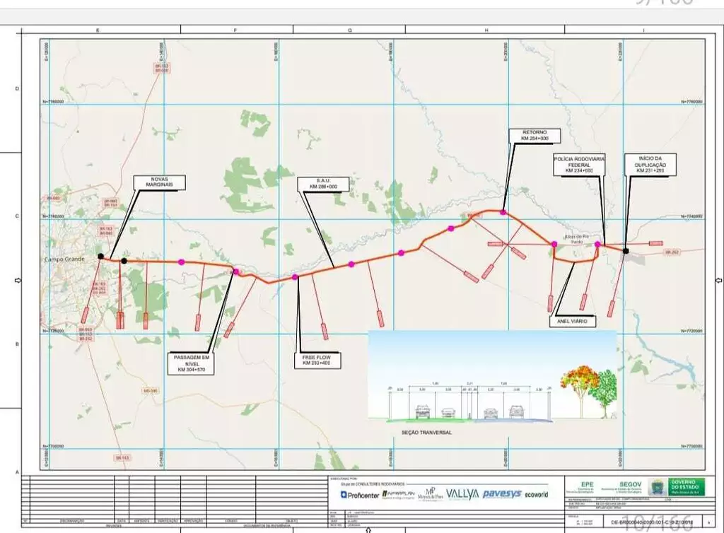 Vai sair do papel: Concessão prevê duplicação de 116 km da BR-262 e pedágio pode ser de R$ 4,90 a 15,20