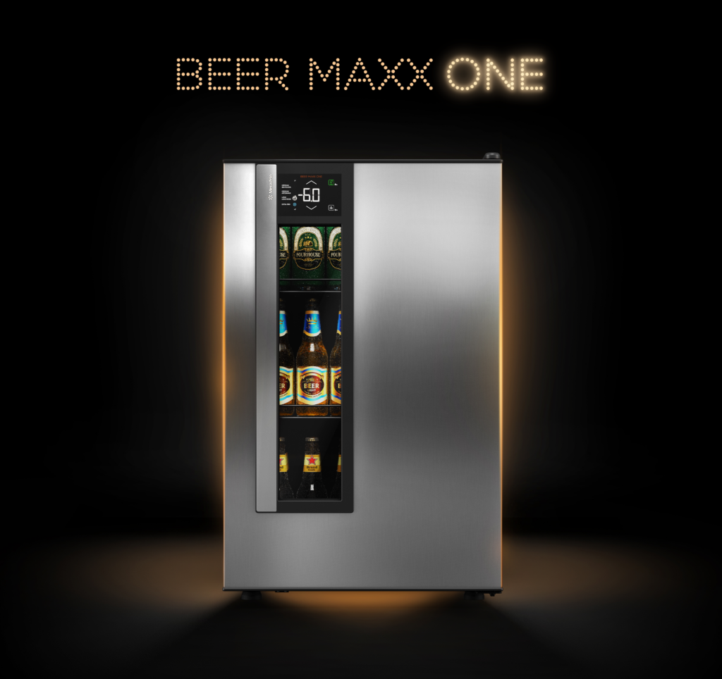 Produzida em Três Lagoas, Metalfrio lança a Beer Maxx One, a cervejeira residencial para os cervejeiros mais exigentes