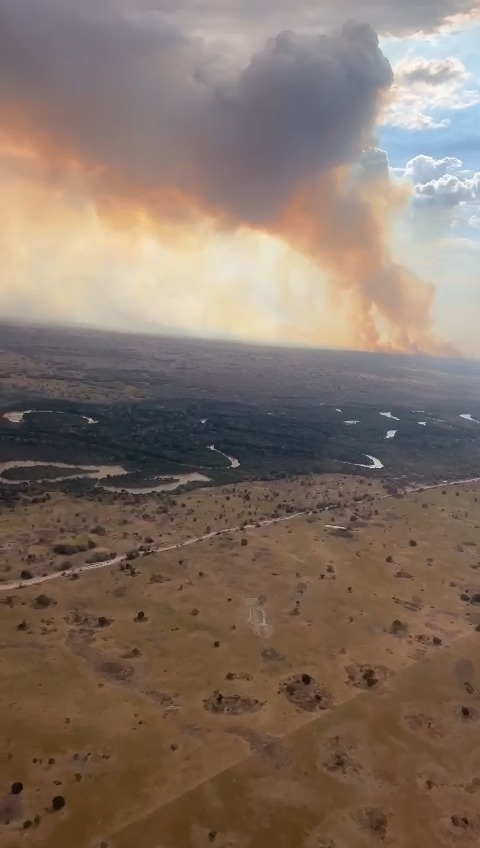 Pantanal tem situação climática severa que intensifica incêndios florestais e oito focos com ações de combate