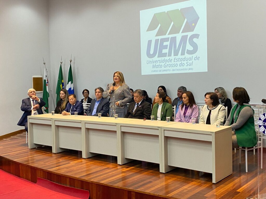 Polícia Civil participa do 1º Congresso de Direito, Inovação, Desenvolvimento e Sustentabilidade da UEMS em Bataguassu