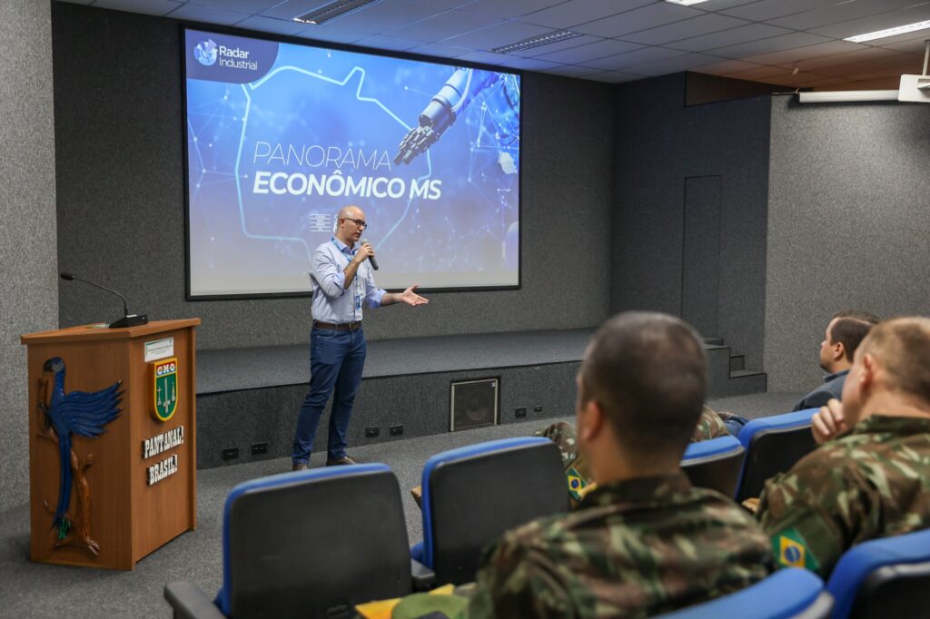 Fiems apresenta panorama industrial de MS para Escola de Comando e Estado-Maior do Exército