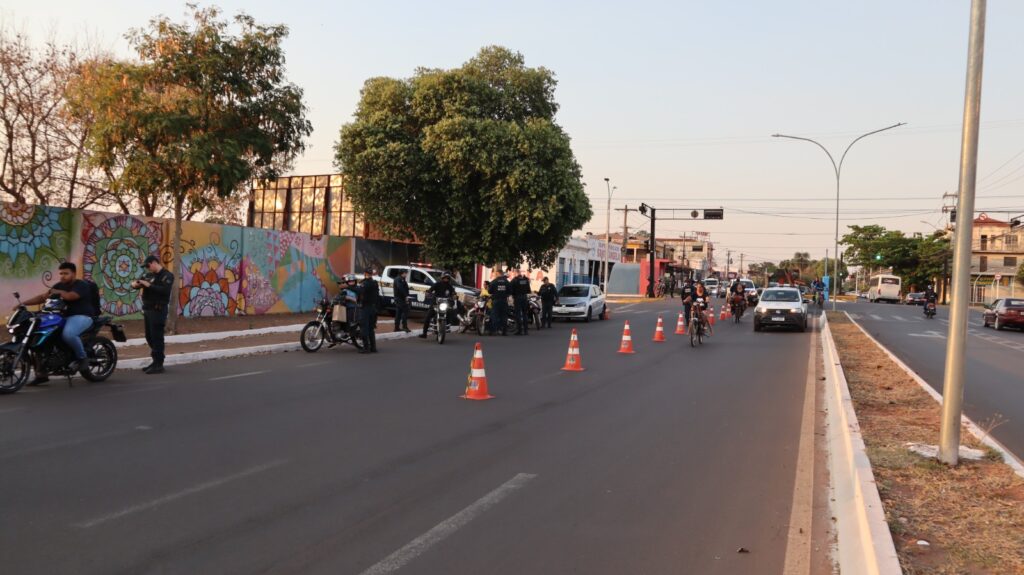 Polícia Militar intensifica fiscalização de trânsito em ação de policiamento em Três Lagoas