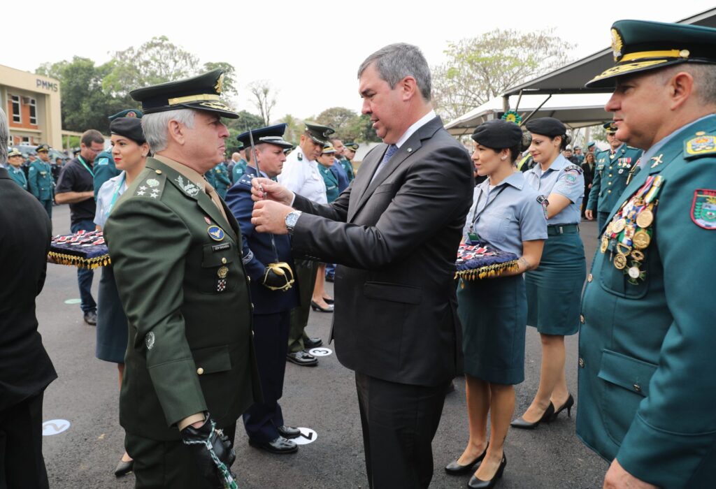 Valorização do efetivo e serviço de inteligência são destacados no aniversário da Polícia Militar de MS