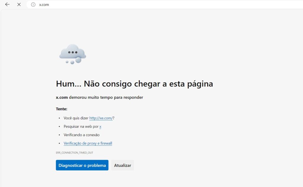 X/Twitter volta a funcionar em celulares no Brasil