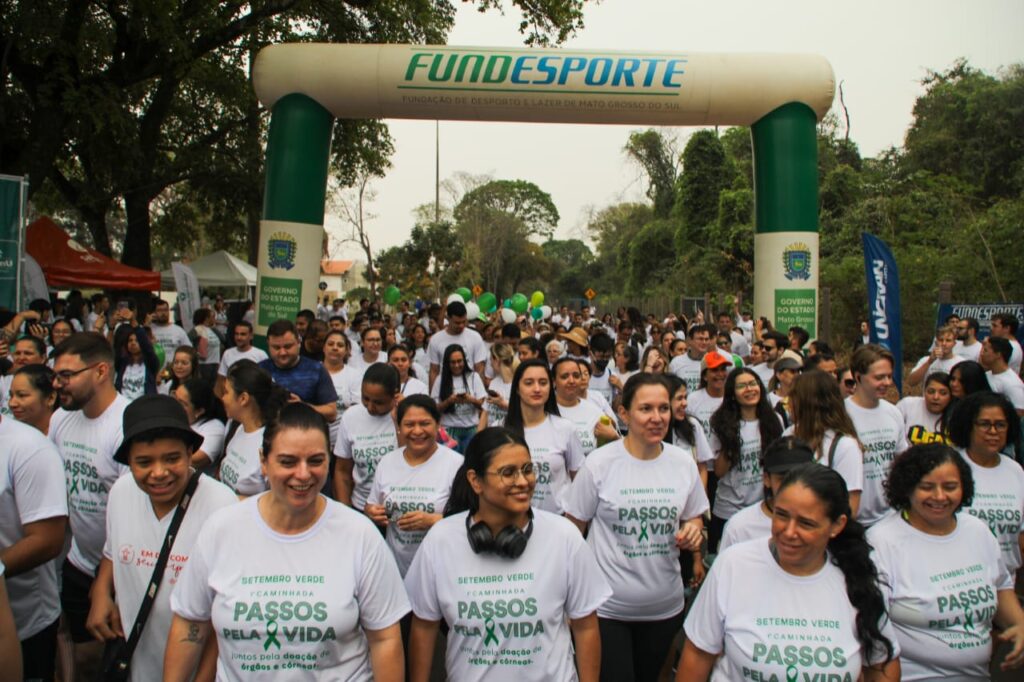 Em caminhada “Passos pela Vida”, famílias de MS dizem sim para doação de órgãos