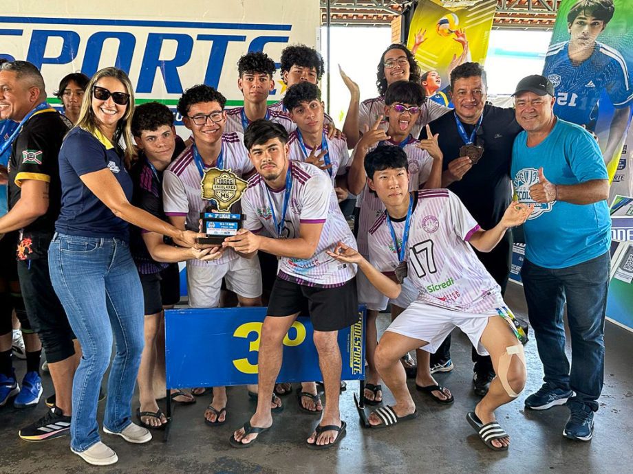 Encerramento dos Jogos Escolares da Juventude em Três Lagoas