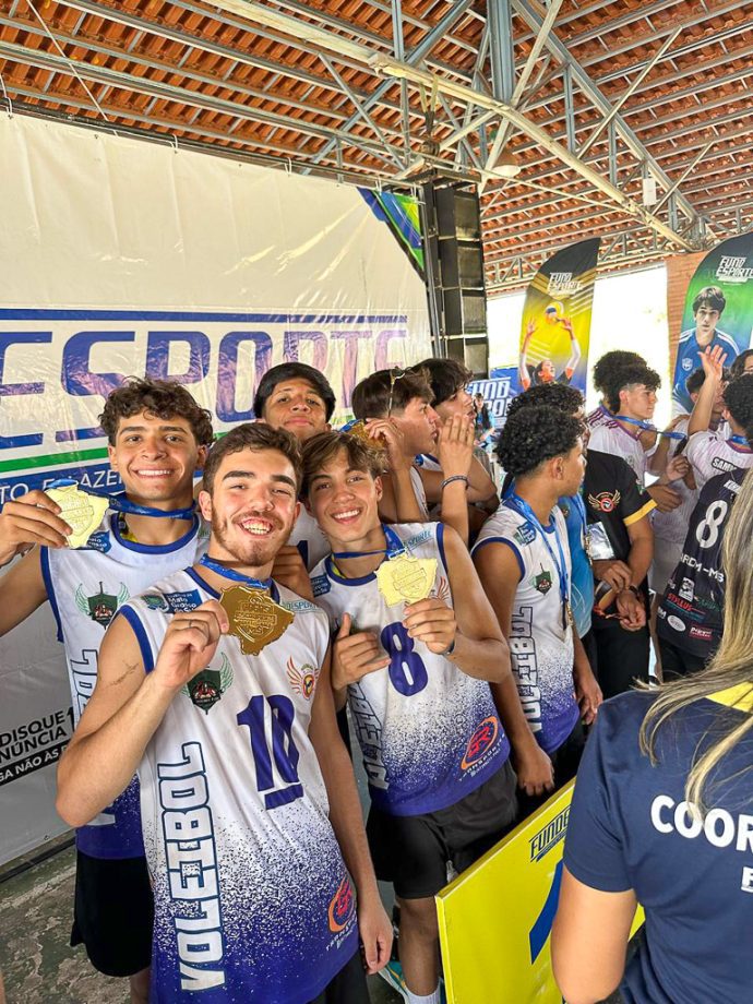 Encerramento dos Jogos Escolares da Juventude em Três Lagoas