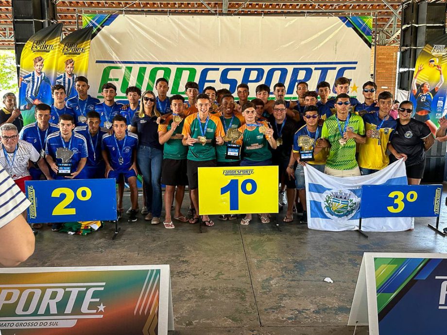 Encerramento dos Jogos Escolares da Juventude em Três Lagoas