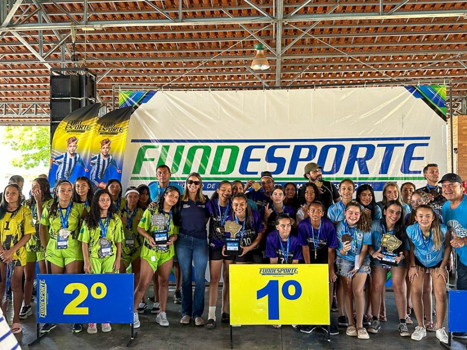 Encerramento dos Jogos Escolares da Juventude em Três Lagoas