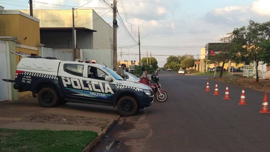 Operação conjunta entre policiais do 2º BPM e do Deptran reforça segurança no trânsito em Três Lagoas