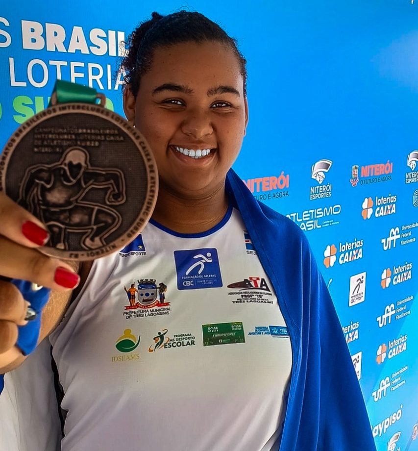 Atleta da SEJUVEL é convocada para representar a seleção brasileira de atletismo