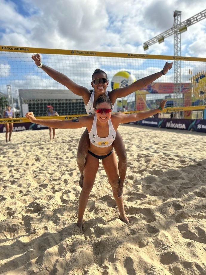 Aninha é vice-campeã da 9ª Etapa do Aberto do Circuito Brasileiro de Vôlei de Praia, em Natal