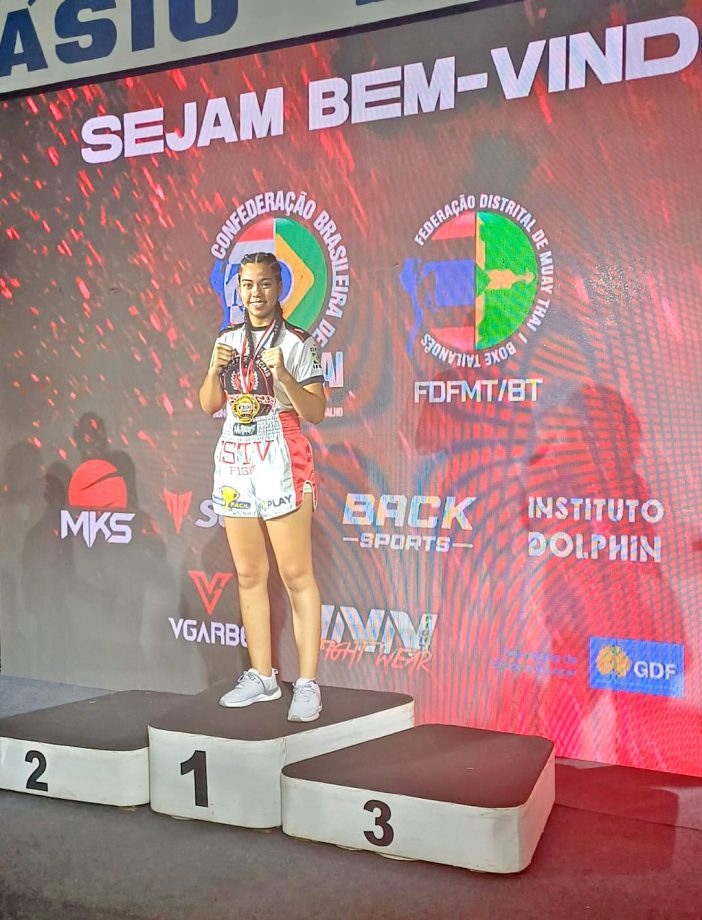 Três Lagoas conquista ouro e bronze no Campeonato Brasileiro de Muay Thai