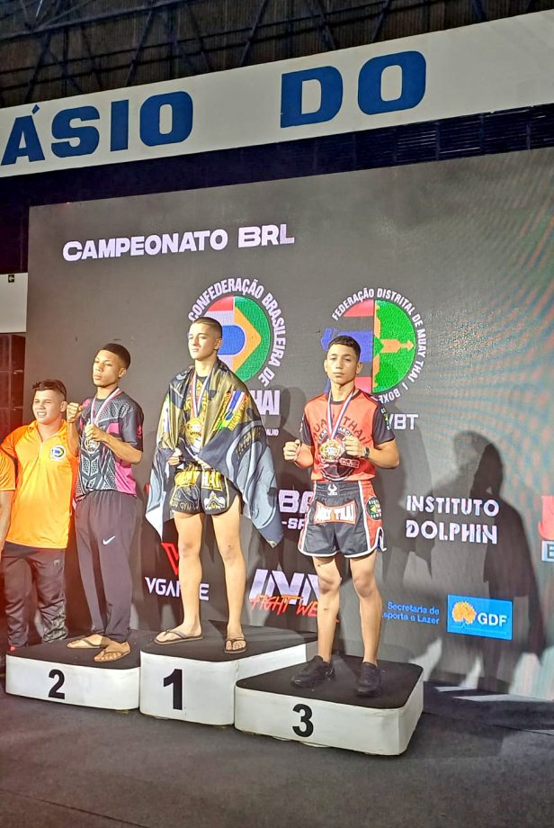 Três Lagoas conquista ouro e bronze no Campeonato Brasileiro de Muay Thai