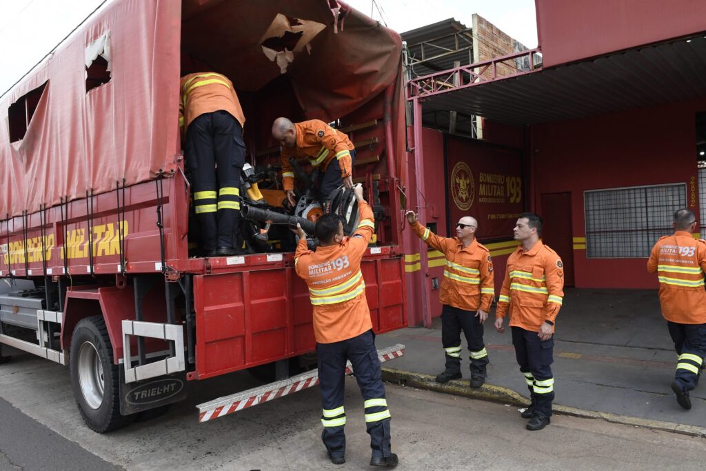 Com manutenção em equipamentos, ação de combate aos incêndios no Pantanal é mantida pelo Corpo de Bombeiros