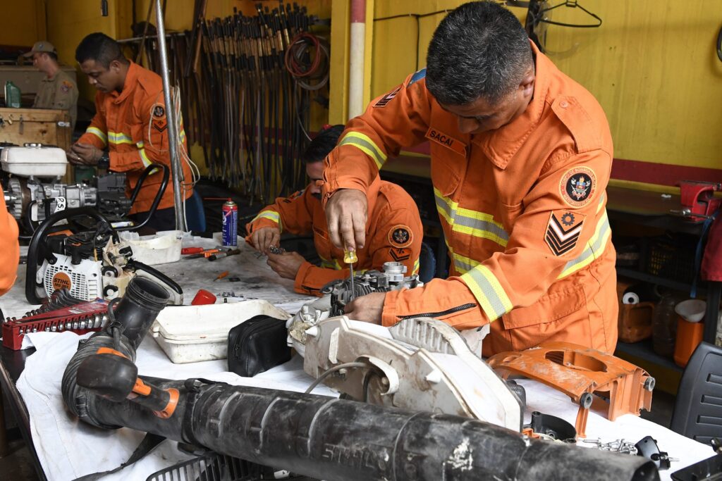 Com manutenção em equipamentos, ação de combate aos incêndios no Pantanal é mantida pelo Corpo de Bombeiros