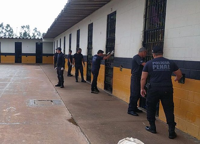 Polícia Penal de MS intensifica combate à comunicação ilícita em presídios em nova fase da Operação Mute