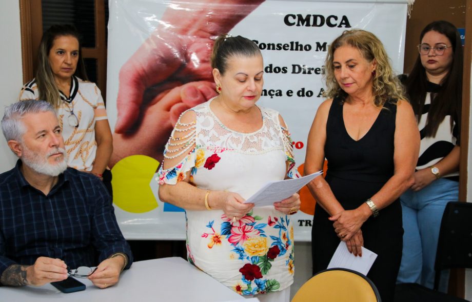 CMDCA realiza posse dos novos membros para o Biênio 2024/2026