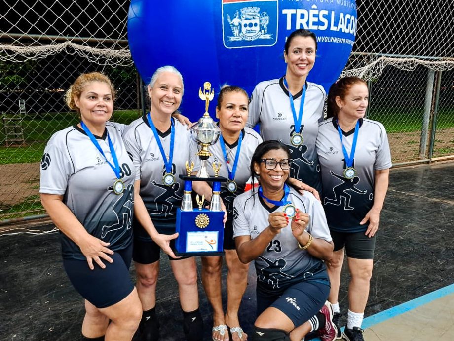 Três Lagoas conquista três títulos no Torneio da Melhor Idade de Vôlei Adaptado