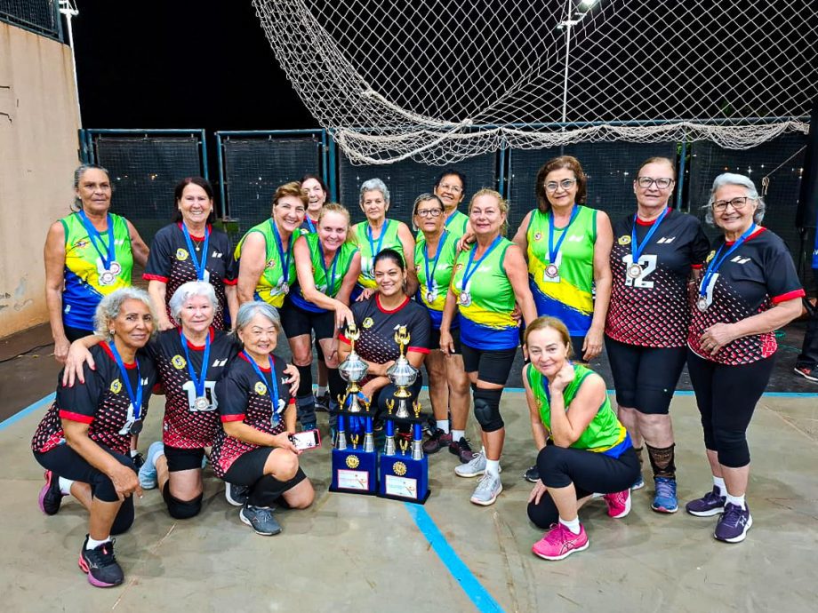 Três Lagoas conquista três títulos no Torneio da Melhor Idade de Vôlei Adaptado