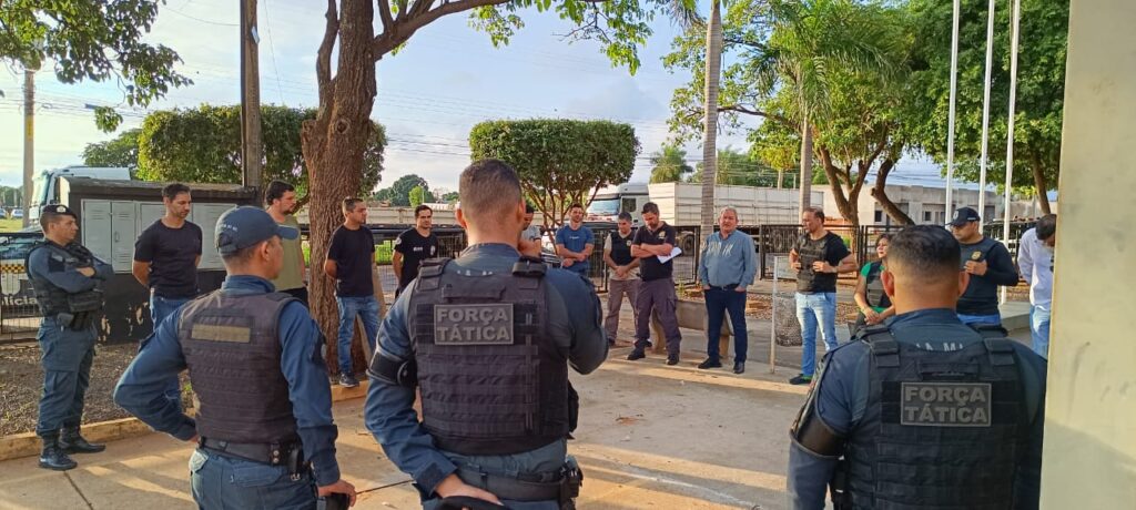 Polícias Civil e Militar deflagram operação “Forças Unidas” e prendeu autores de roubos ao comércio em Três Lagoas