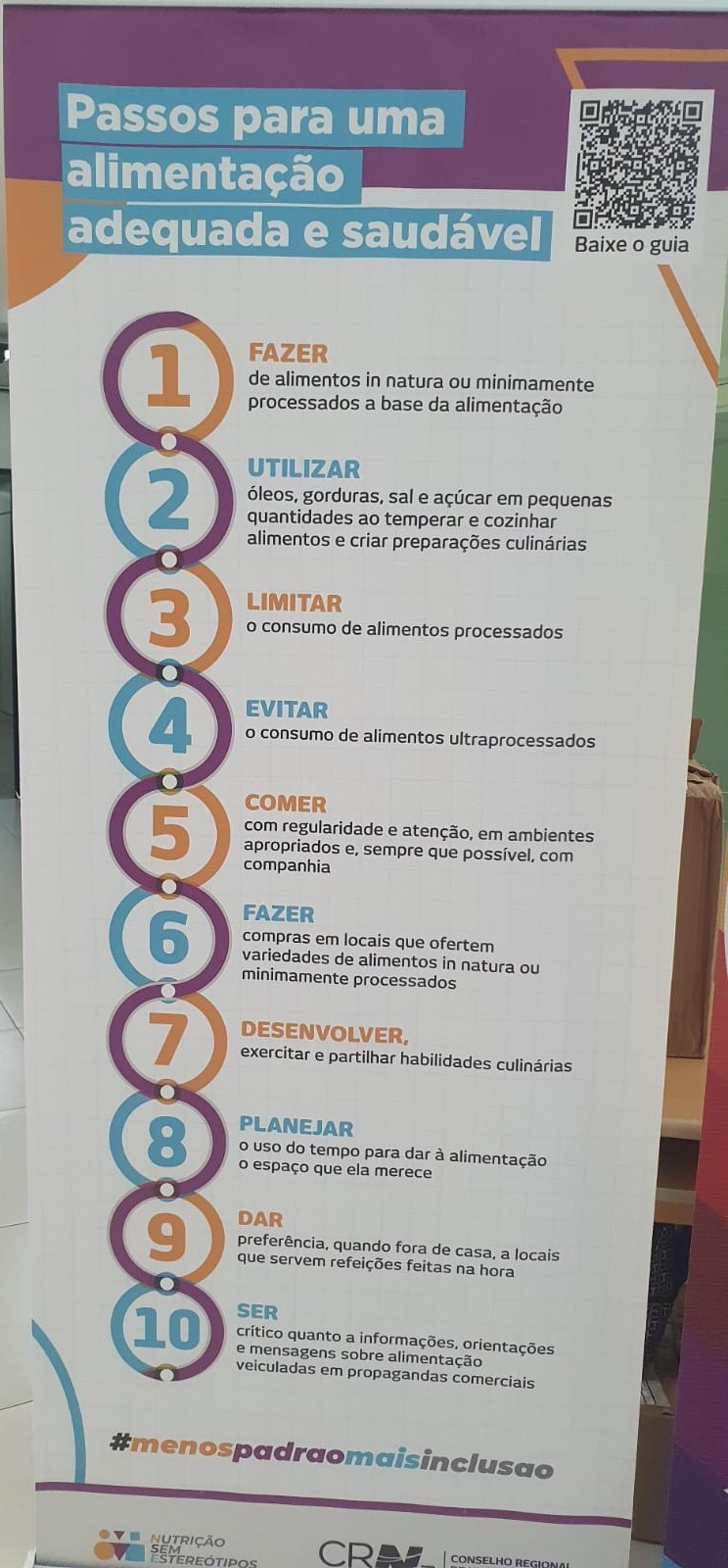 Frutas e comidas típicas regionais reforçam necessidade de alimentação saudável na saúde preventiva