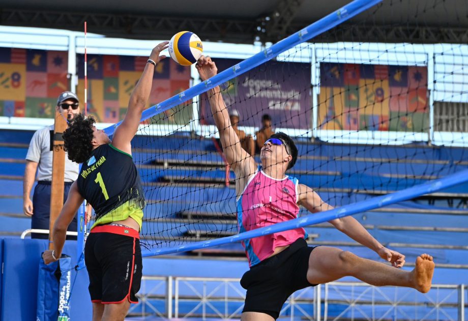 Jogadores três-lagoenses conquistam vice-campeonato no vôlei de praia nos Jogos da Juventude