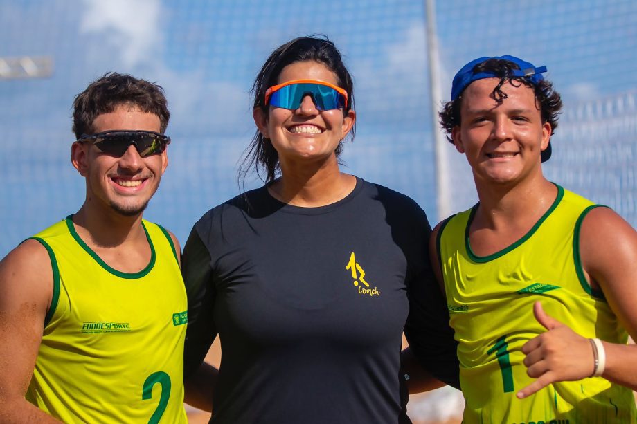 Jogadores três-lagoenses conquistam vice-campeonato no vôlei de praia nos Jogos da Juventude