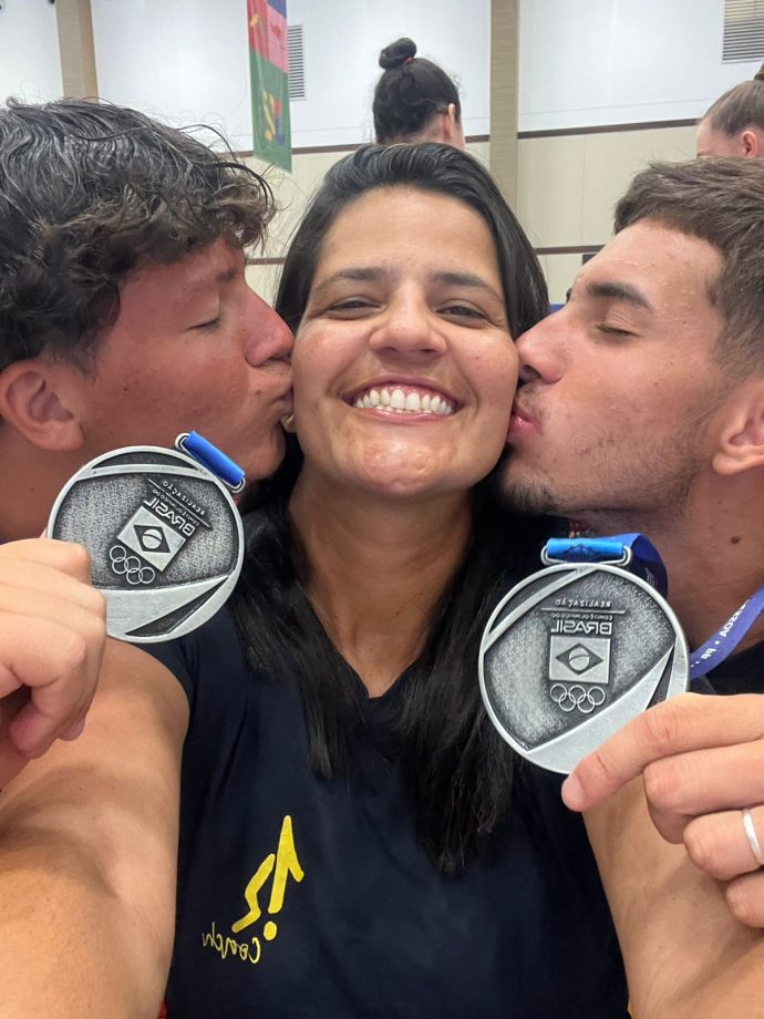 Jogadores três-lagoenses conquistam vice-campeonato no vôlei de praia nos Jogos da Juventude