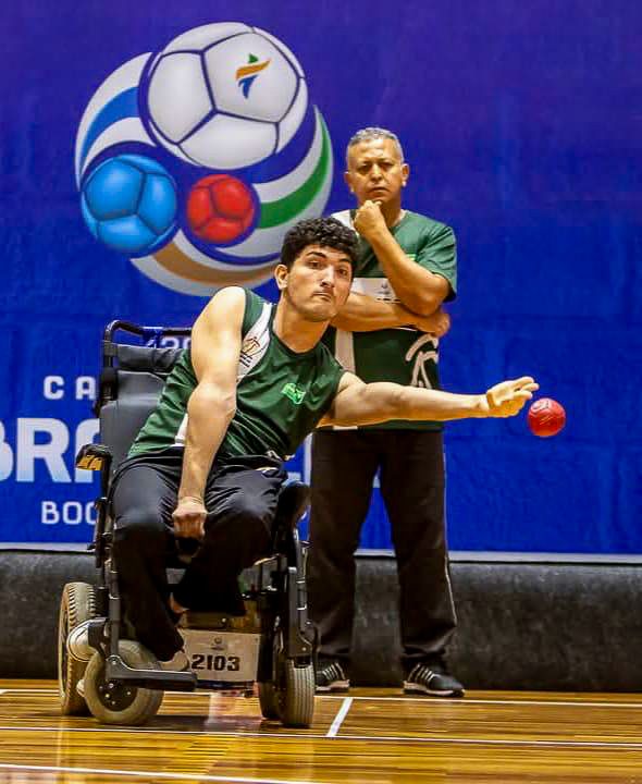 André Luís é vice-campeão brasileiro de Bocha na Categoria BC1