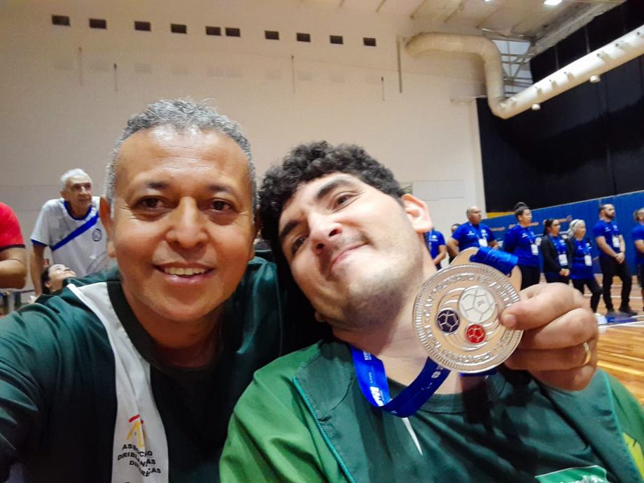 André Luís é vice-campeão brasileiro de Bocha na Categoria BC1