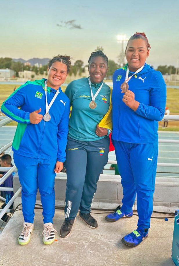 MAIS UM PÓDIO INTERNACIONAL – Vitória Barreto leva o bronze no Sul-Americano Sub-18