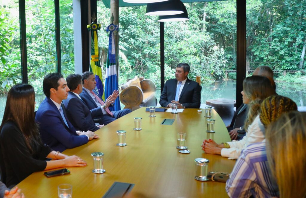 Governo de MS reforça harmonia entre poderes em visita institucional do presidente e do vice do STF