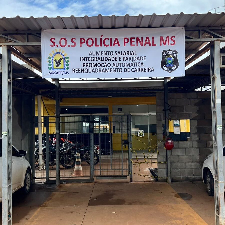 “Comemorar o quê?” Dia do Policial Penal é marcado pela luta por regulamentação em MS