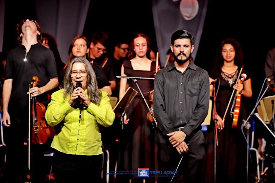 Música e cinema encantam Três Lagoas na Apresentação “Luz, Câmera e Música”