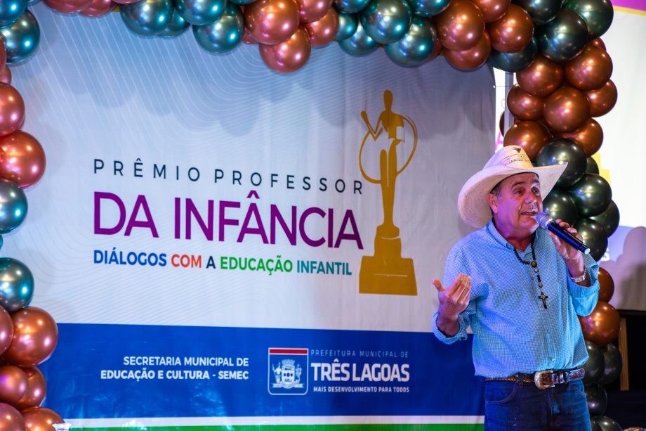 5º Prêmio Professor(a) da Infância premia nove profissionais em Três Lagoas