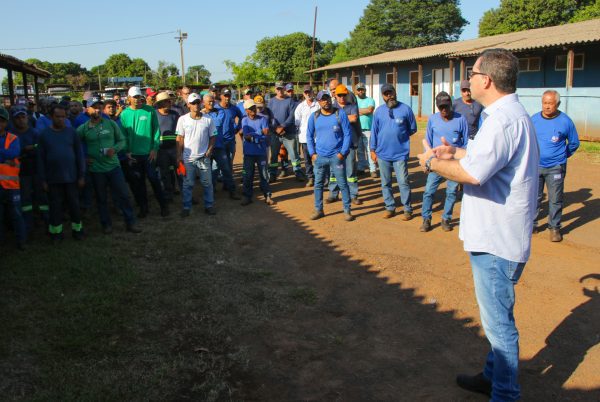 Prefeito Cassiano Maia realiza visita a obras em andamento em Três Lagoas