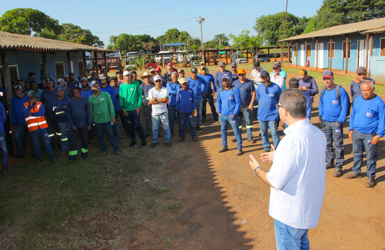 Prefeito Cassiano Maia realiza visita a obras em andamento em Três Lagoas